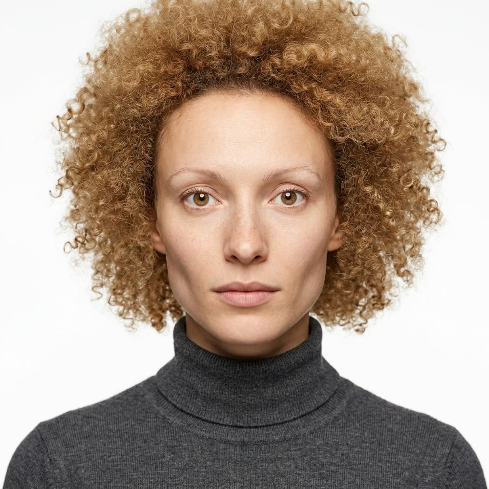 Charakter mit Locken